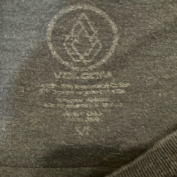 Volcom size medium Men's Black Premium Quality T-Shirt cotton blend - Picture 10 of 15